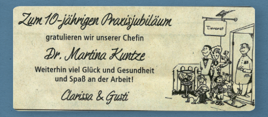 Praxisjubiläum Bild Praxisjubiläum